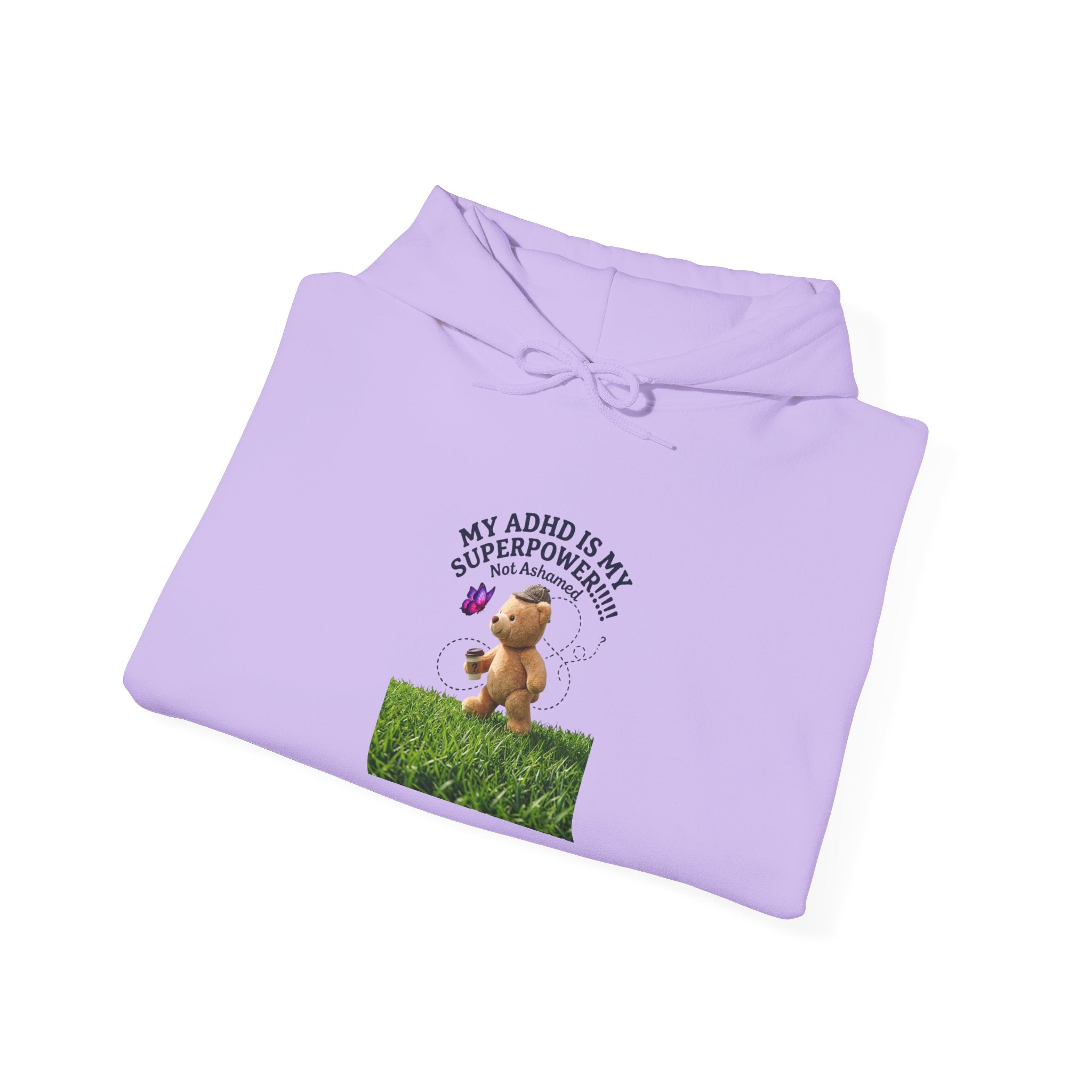 Dilly Dally Puppy Procrastination Hoodie | Retro cartoon, handwritten slogan