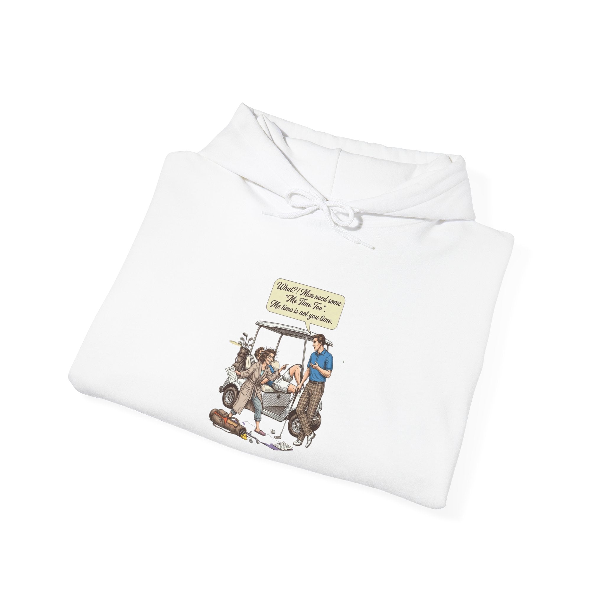 Men's me time humor hoodie