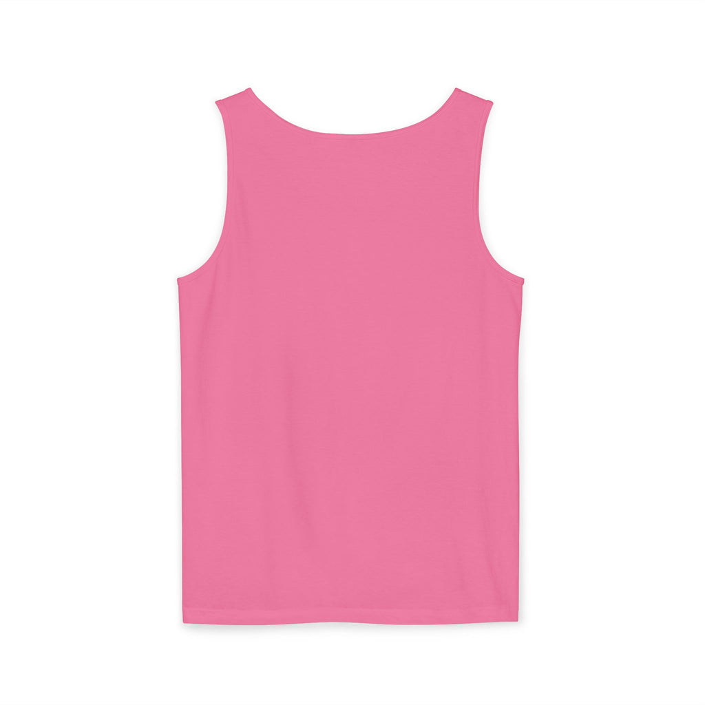 Rose & Heart Key Tank Top — Vintage Romantic Graphic Tank