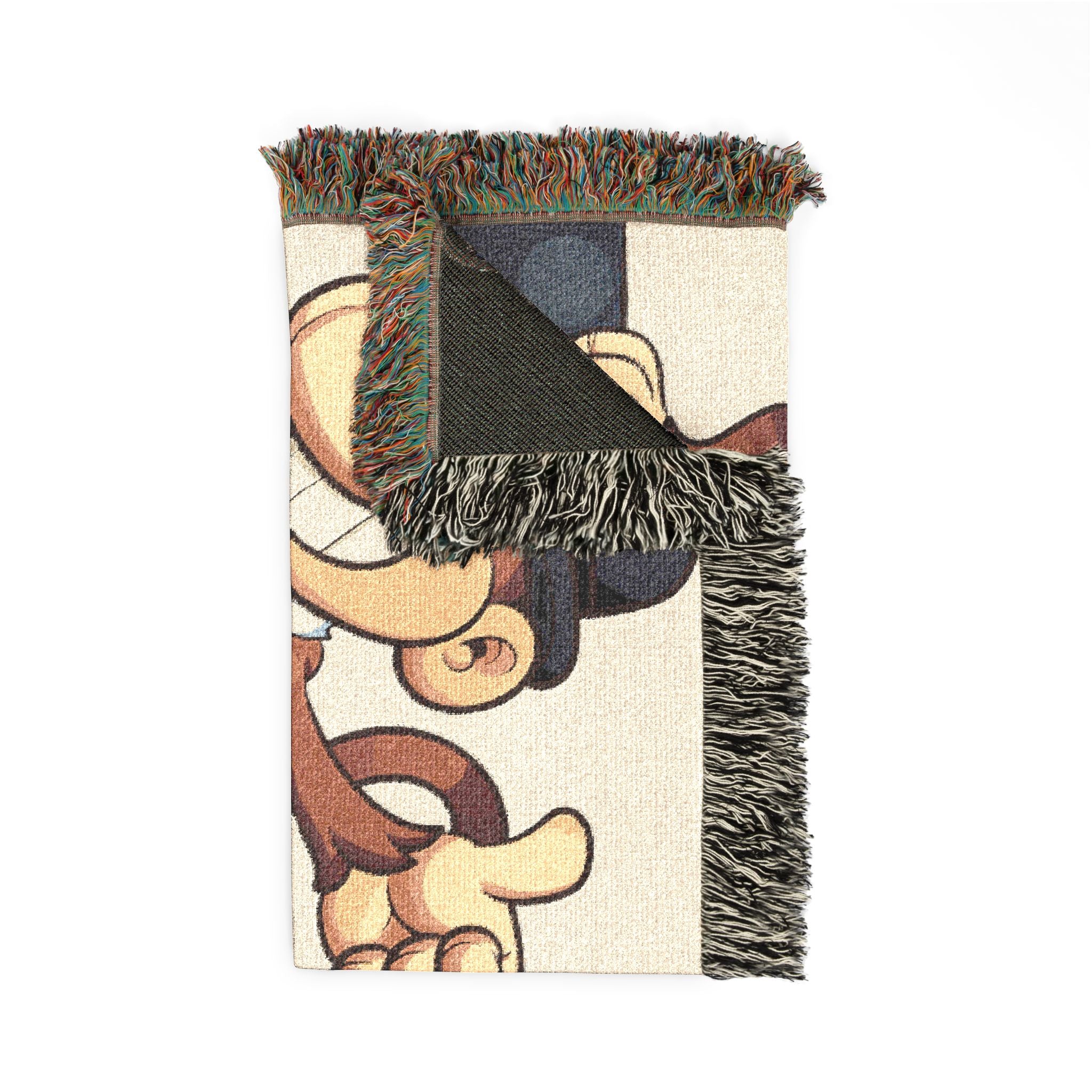 Heart Woven Blanket — Cozy Decorative Throw for Valentine’s Day & Home
