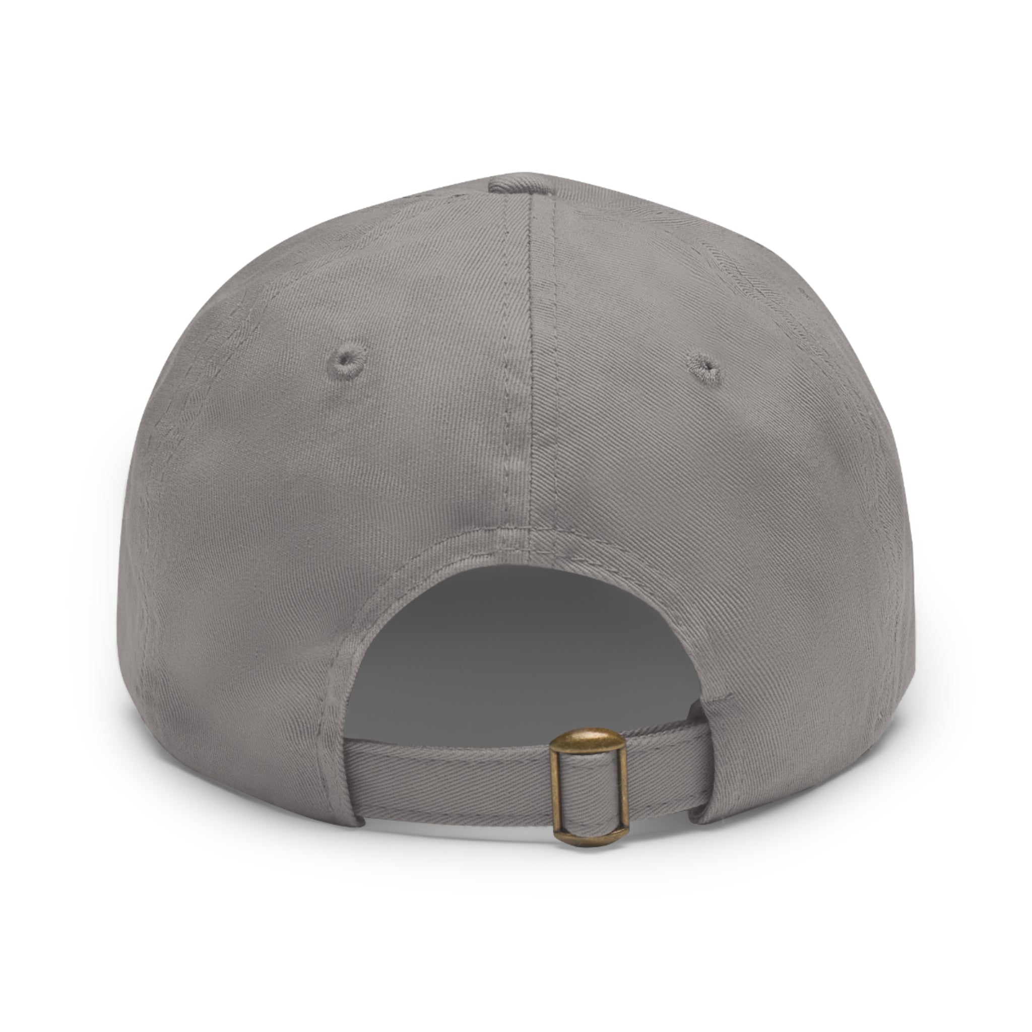Dad Hat — 'Glazing in the Sun' Leather Patch Baseball Cap