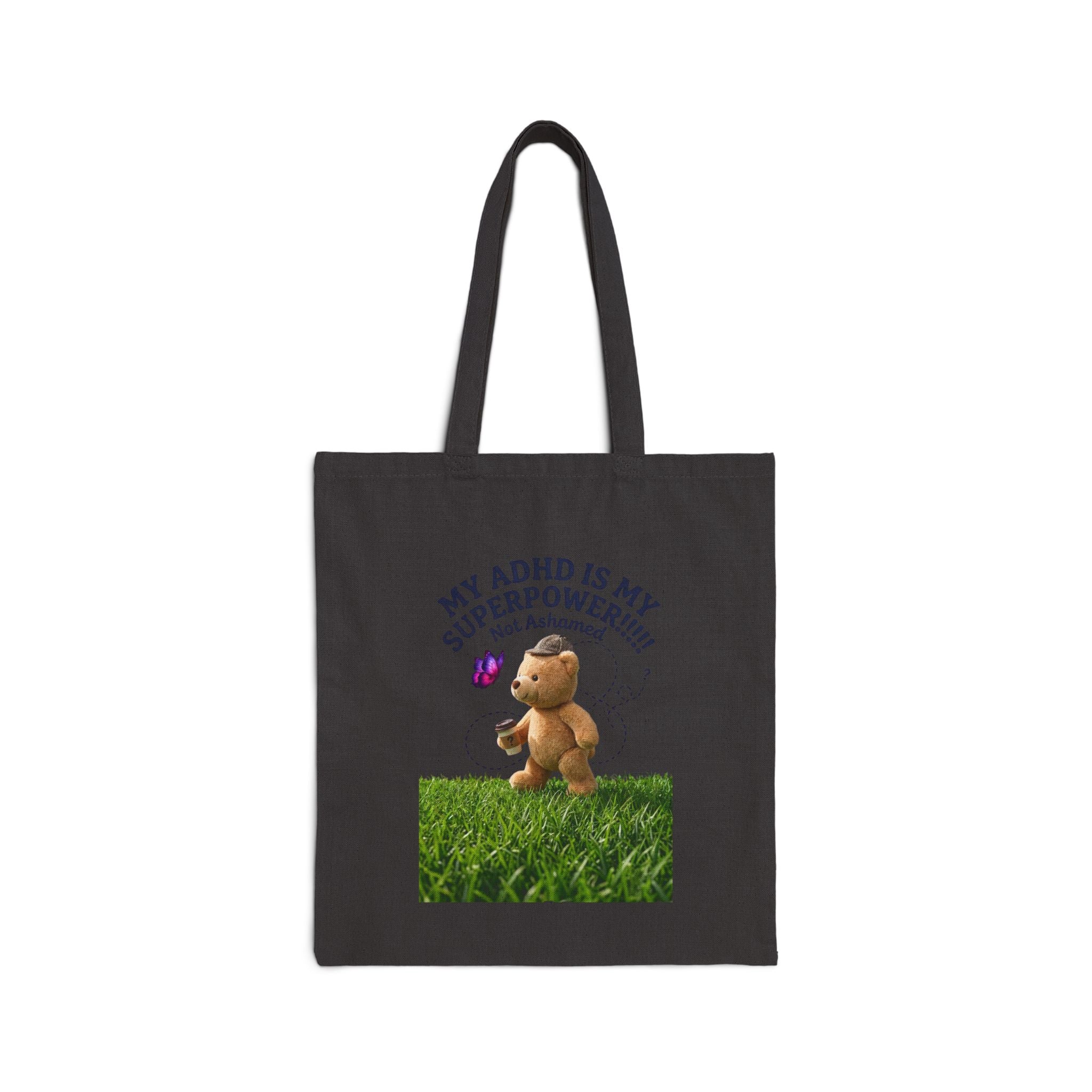 My ADHD Is My Superpower Tote | Dilly Dally, playful procrastination