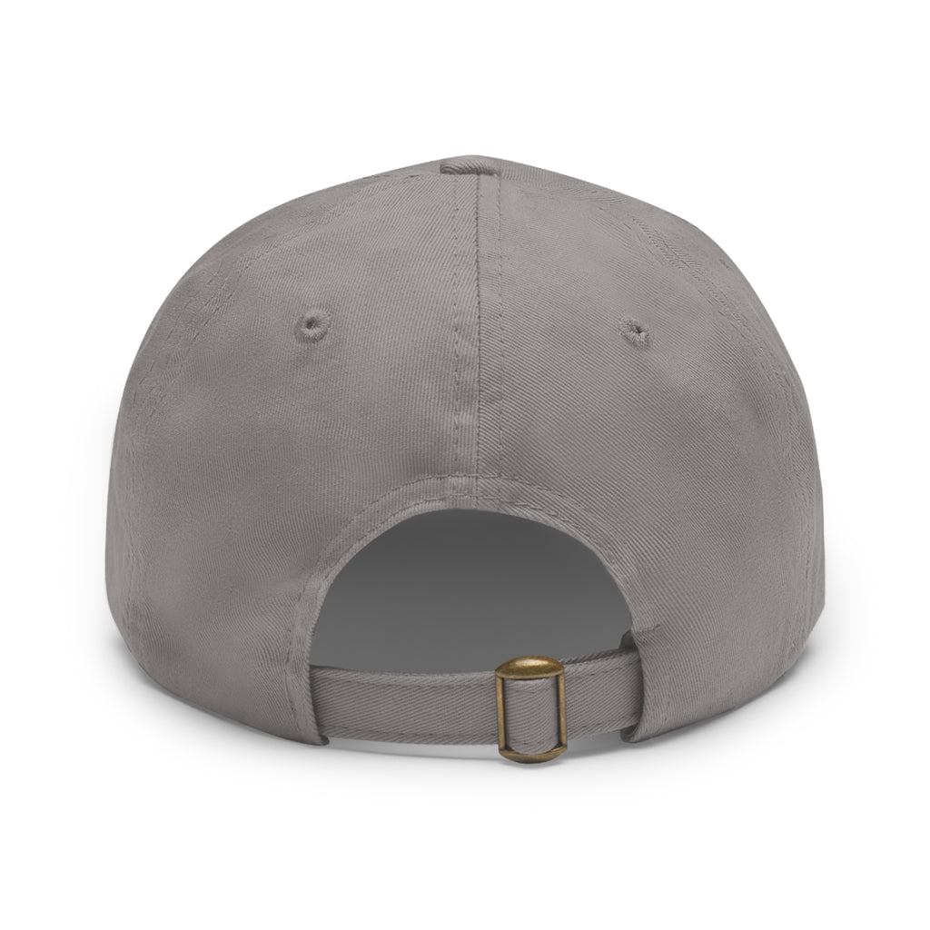 Dad Hat — 'Glazing in the Sun' Leather Patch Baseball Cap