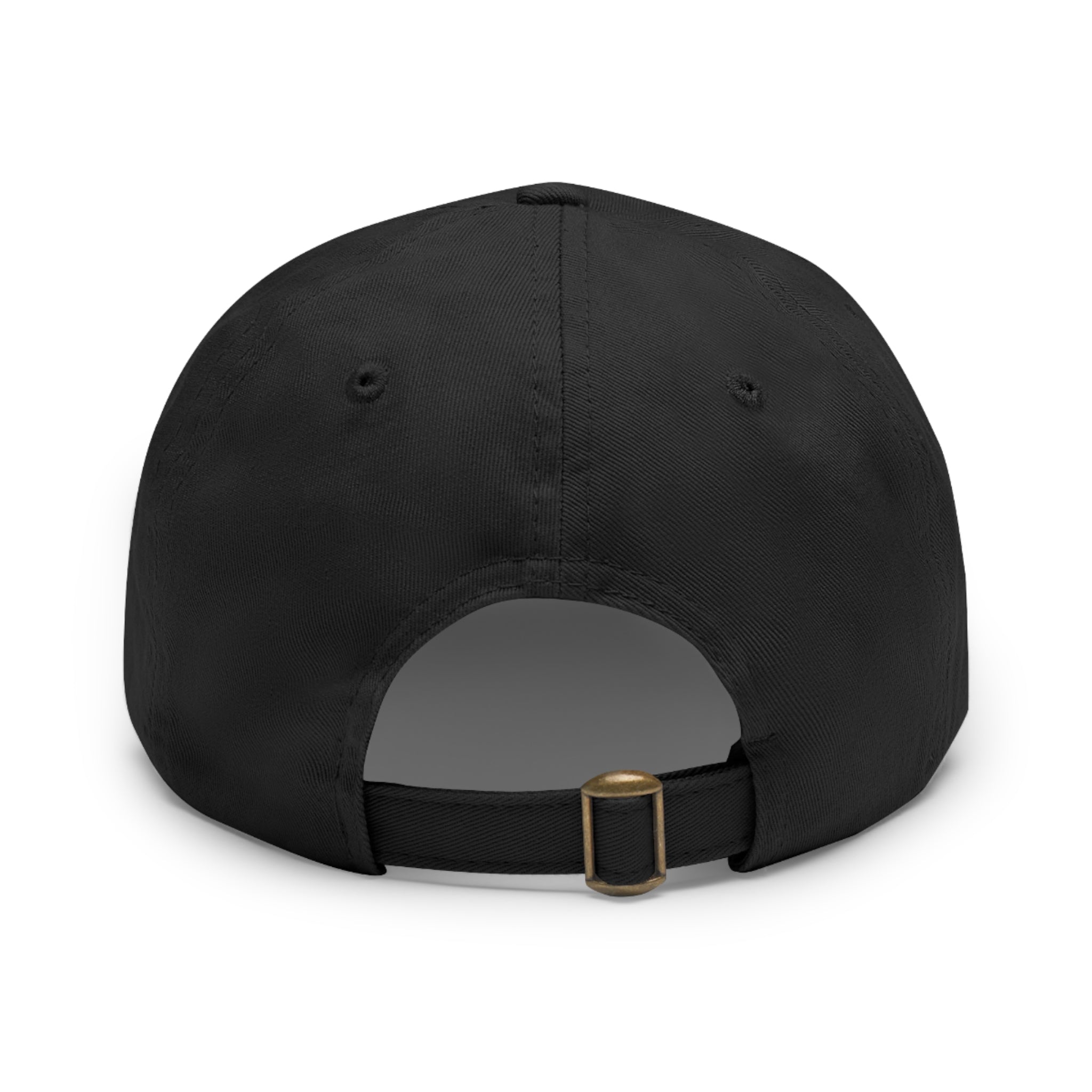 Dad Hat — 'Glazing in the Sun' Leather Patch Baseball Cap