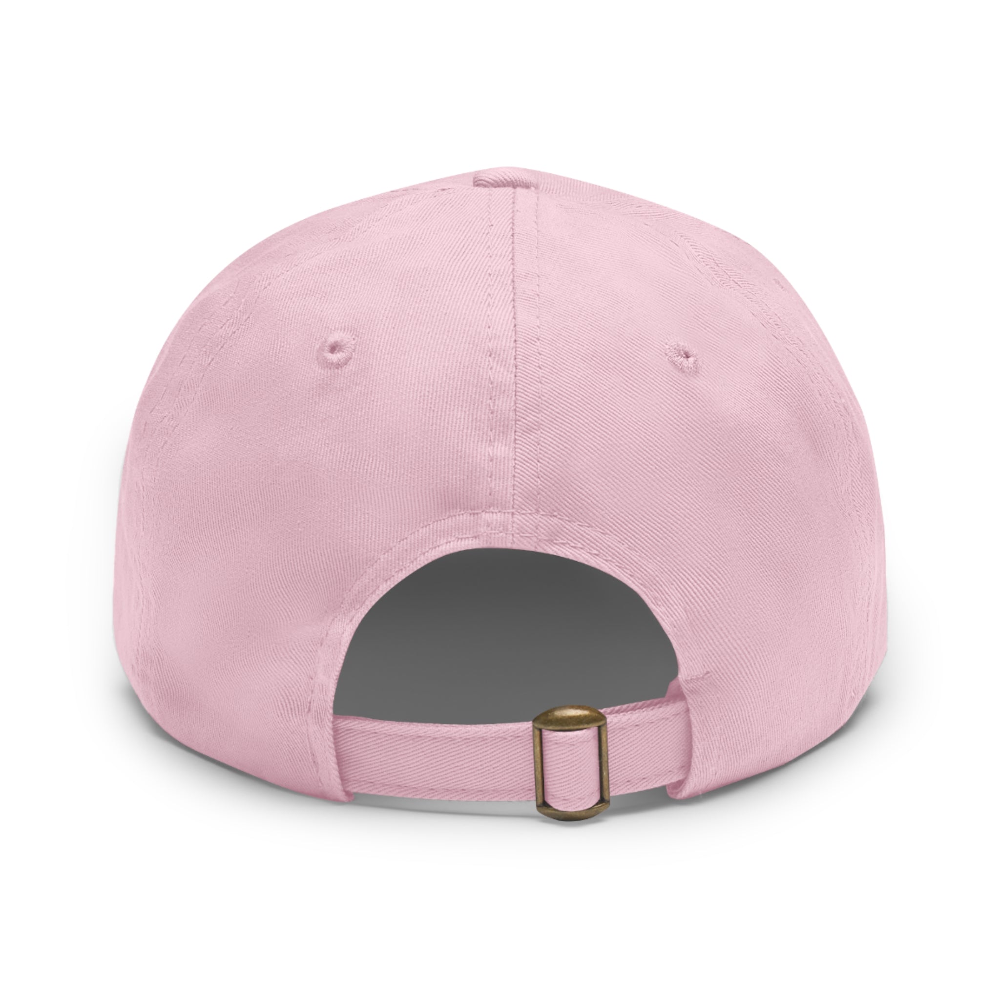 Dad Hat — 'Glazing in the Sun' Leather Patch Baseball Cap
