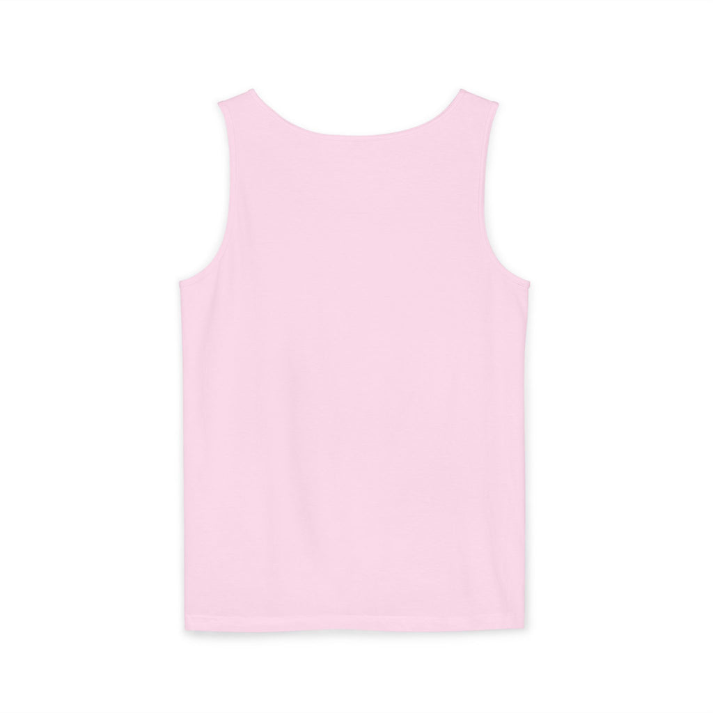 Rose & Heart Key Tank Top — Vintage Romantic Graphic Tank