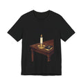 Not Here to Debate Here to Heal T-Shirt | Team Leo, Pope-Style Candle & Bible Graphic