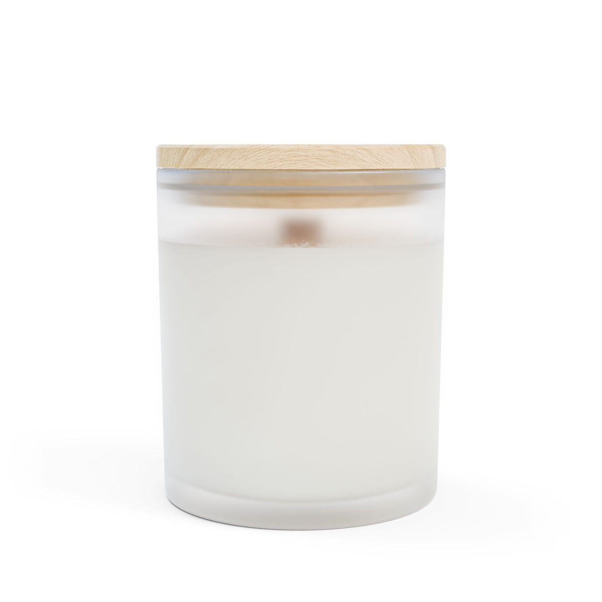 Relaxing Hummingbird Frosted Glass Candle — 11oz “Rest & Relax Beneath the Wisteria”