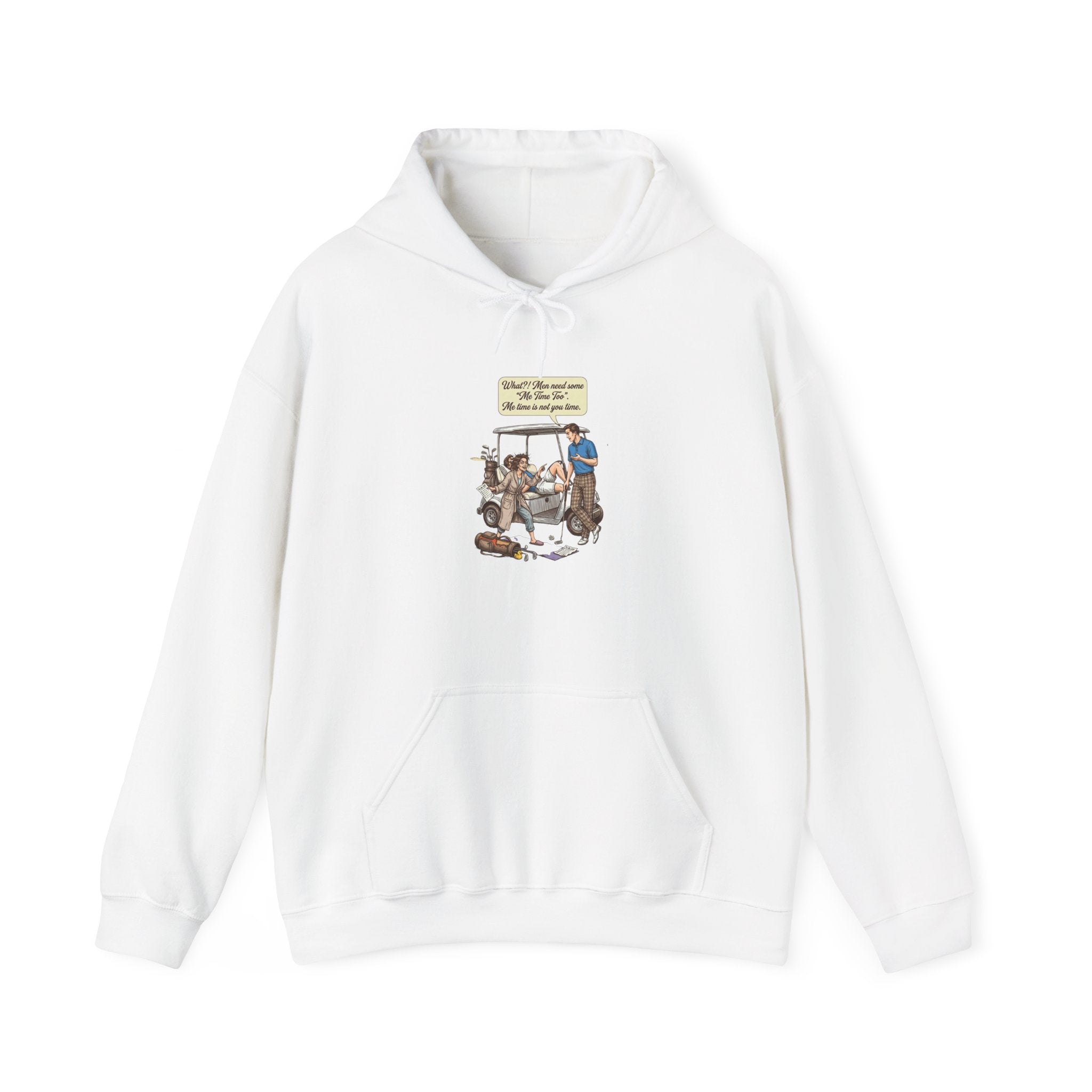 Men's me time humor hoodie