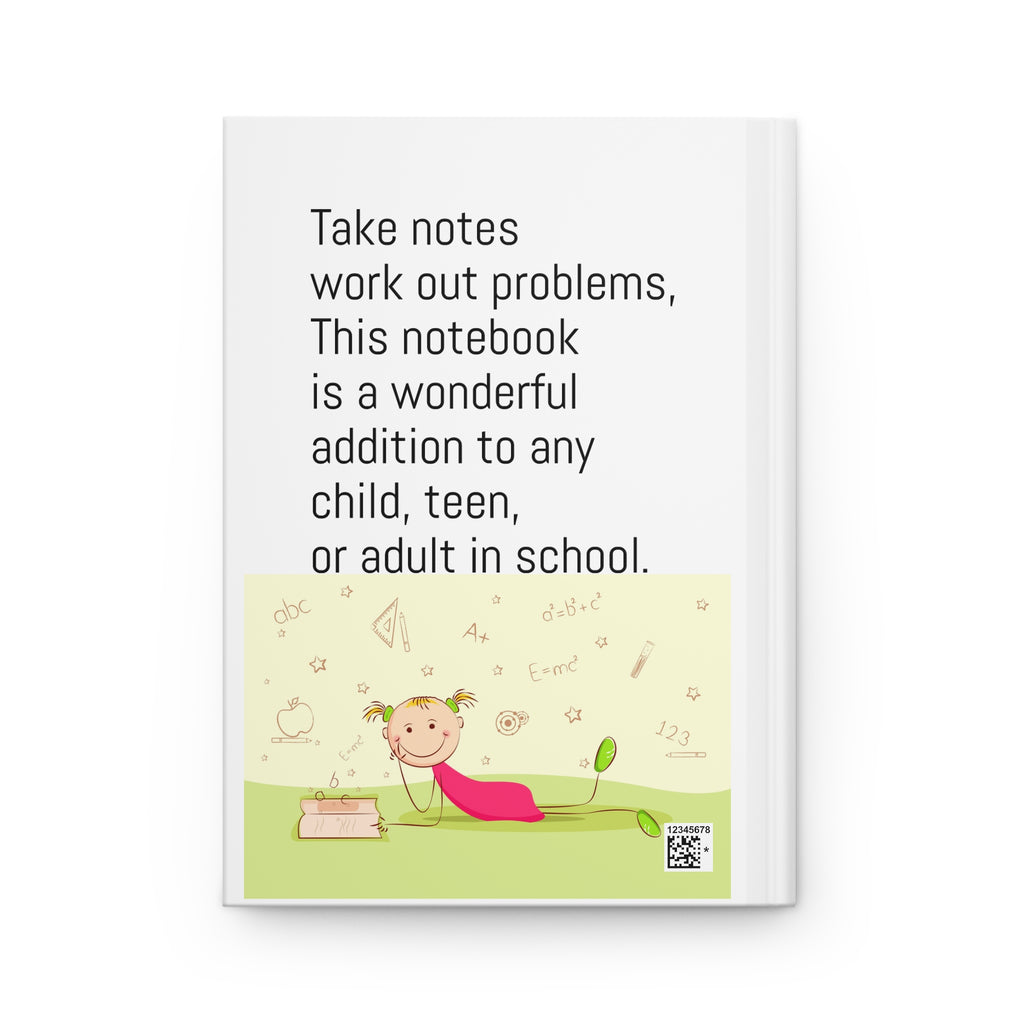 My First Math Notebook — Hardcover Journal for Kids