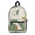 Kids Green Dino Backpack — Cute Cartoon Dinosaur School Bag