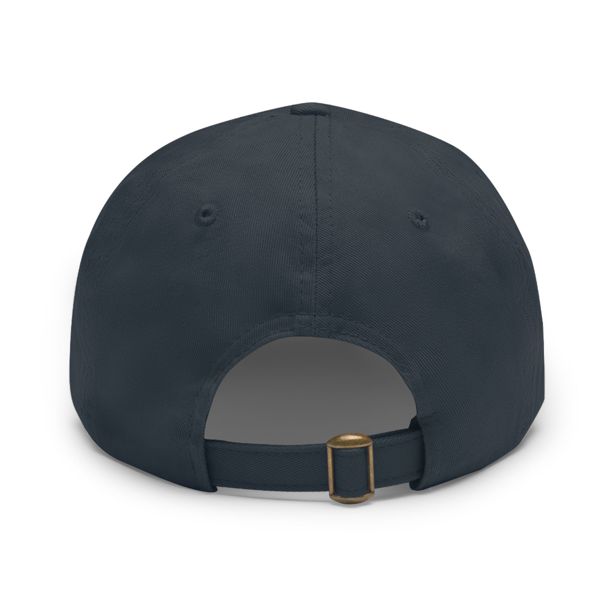 Dad Hat — 'Glazing in the Sun' Leather Patch Baseball Cap