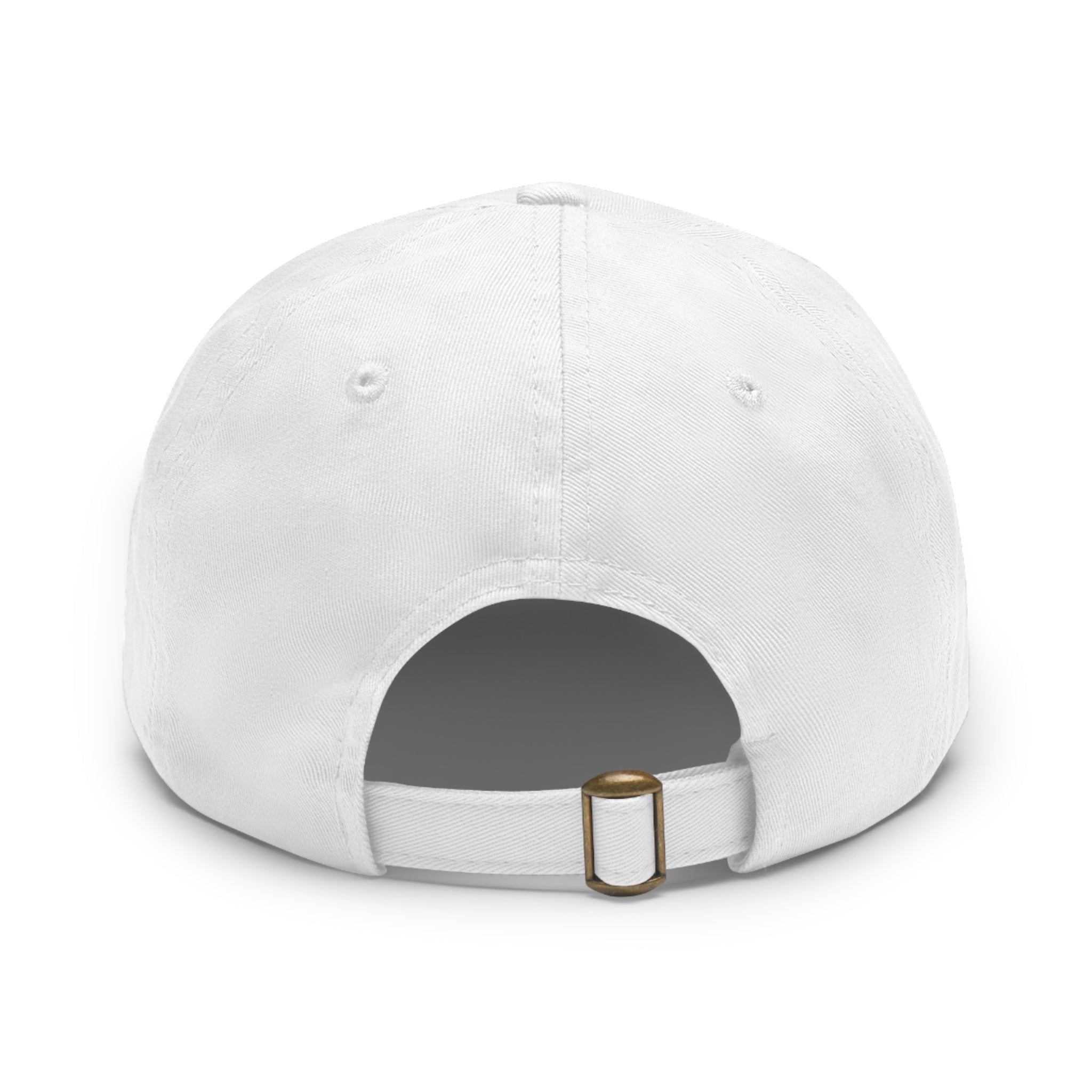 Dad Hat — 'Glazing in the Sun' Leather Patch Baseball Cap