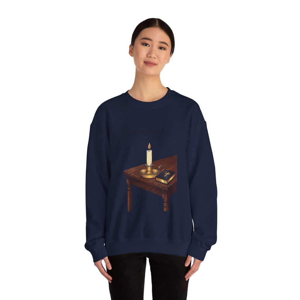 Blessed Are the Peacemakers Sweatshirt | Team Leo, Pope Statement Graphics