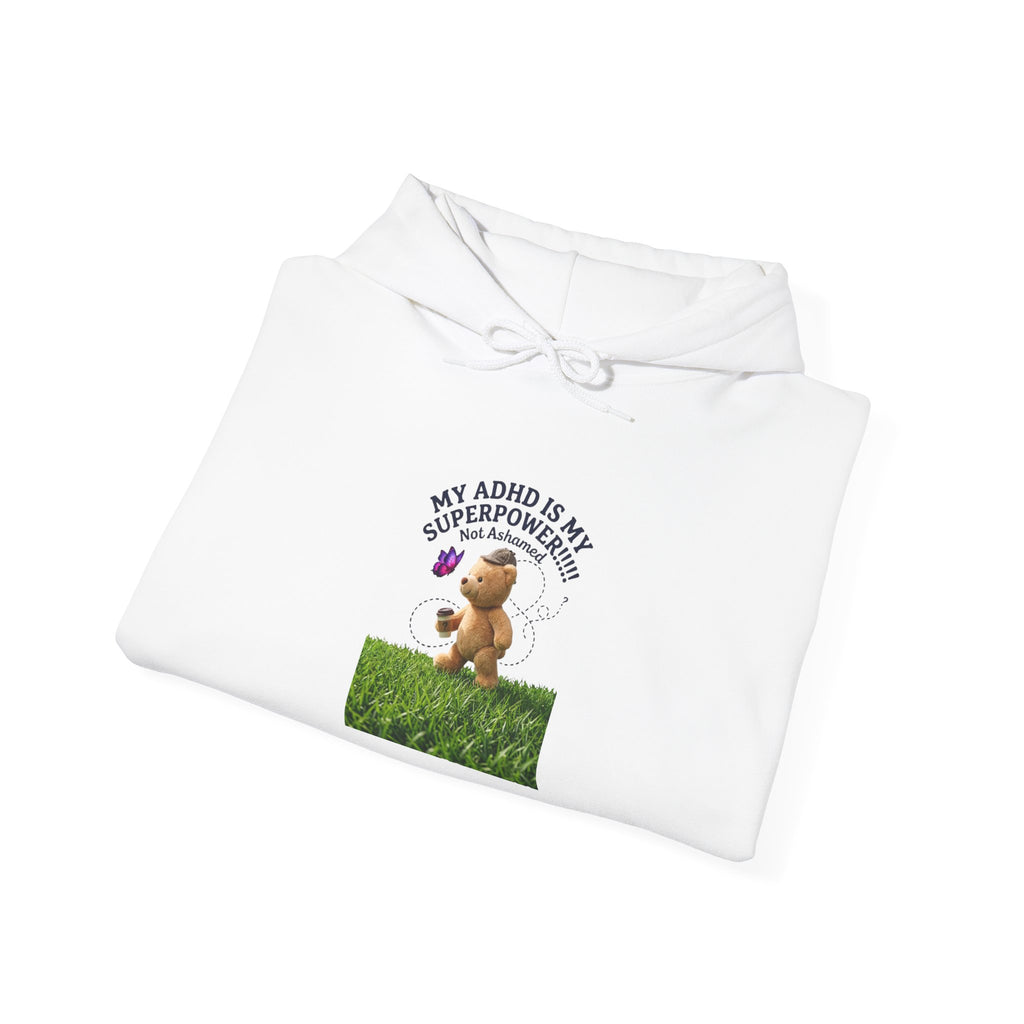 Dilly Dally Puppy Procrastination Hoodie | Retro cartoon, handwritten slogan