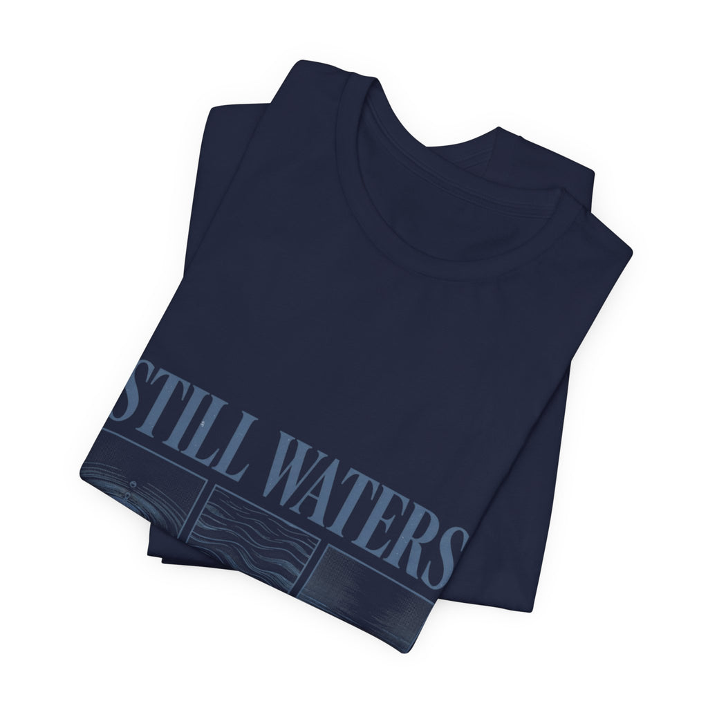 Still Waters Tee | Christian streetwear, vintage wash faith graphic