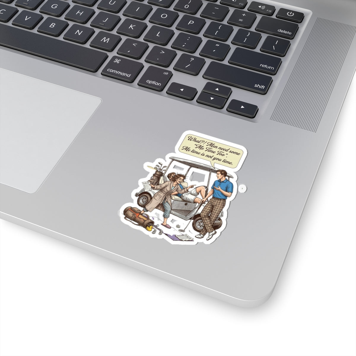 Mens humor ME Time Sticker