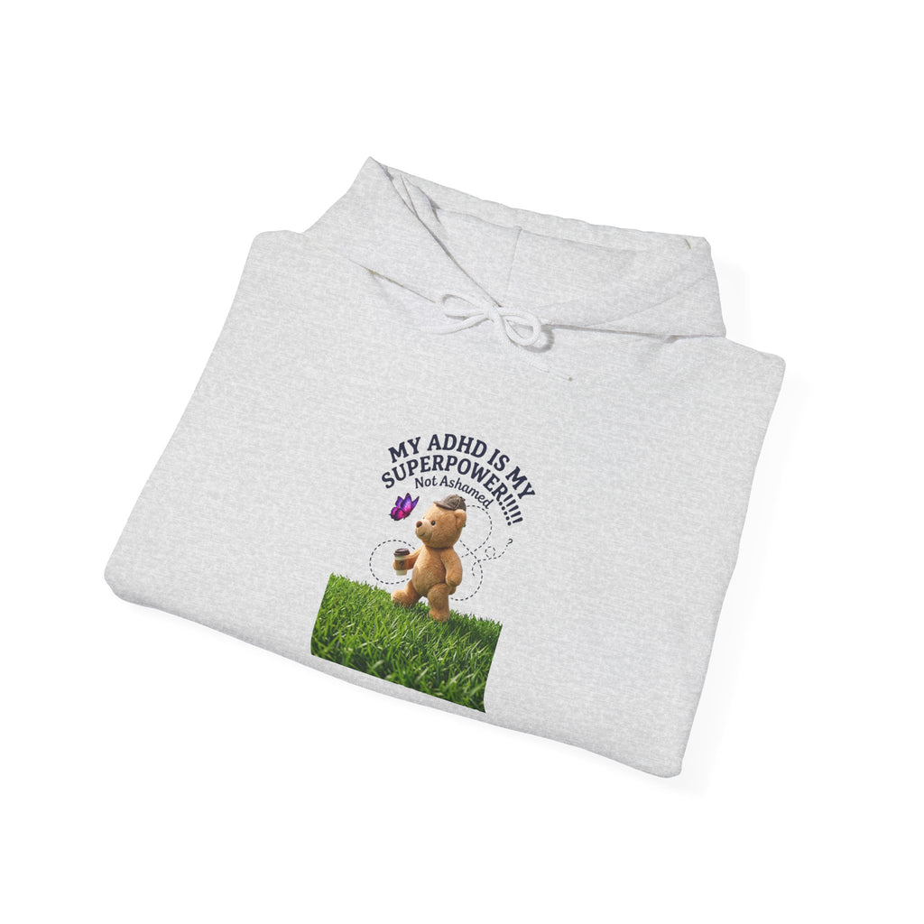 Dilly Dally Puppy Procrastination Hoodie | Retro cartoon, handwritten slogan