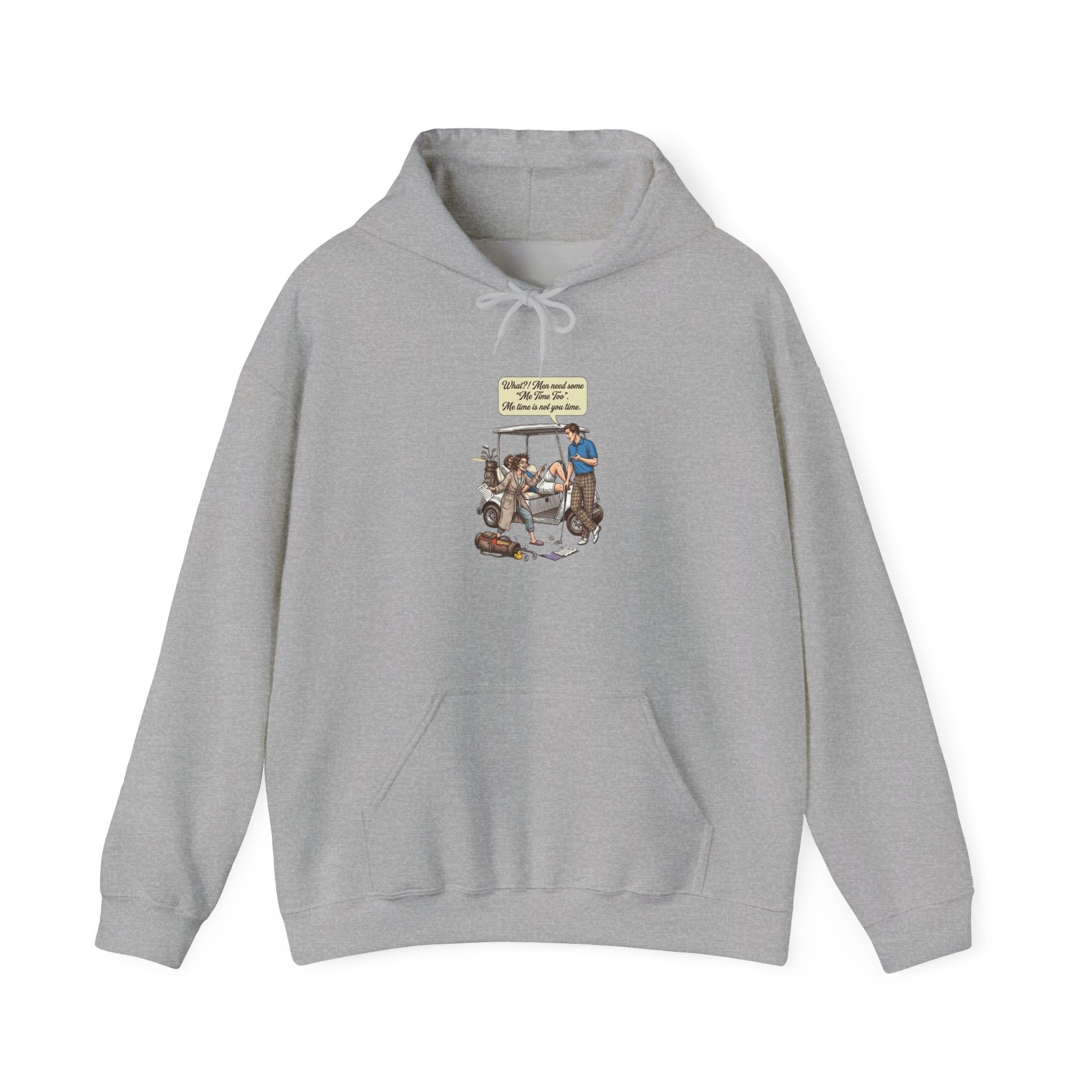 Men's me time humor hoodie