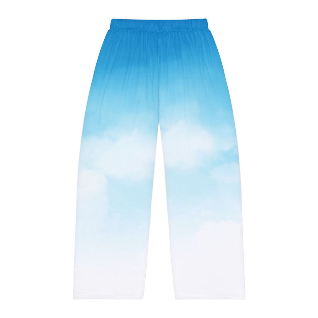 Cloud Print Pajama Pants — Men's Soft Sky Lounge Pants
