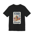 Stars & Stripes Snacks Tee | Hot Dog Humor, 4th of July Retro Americana