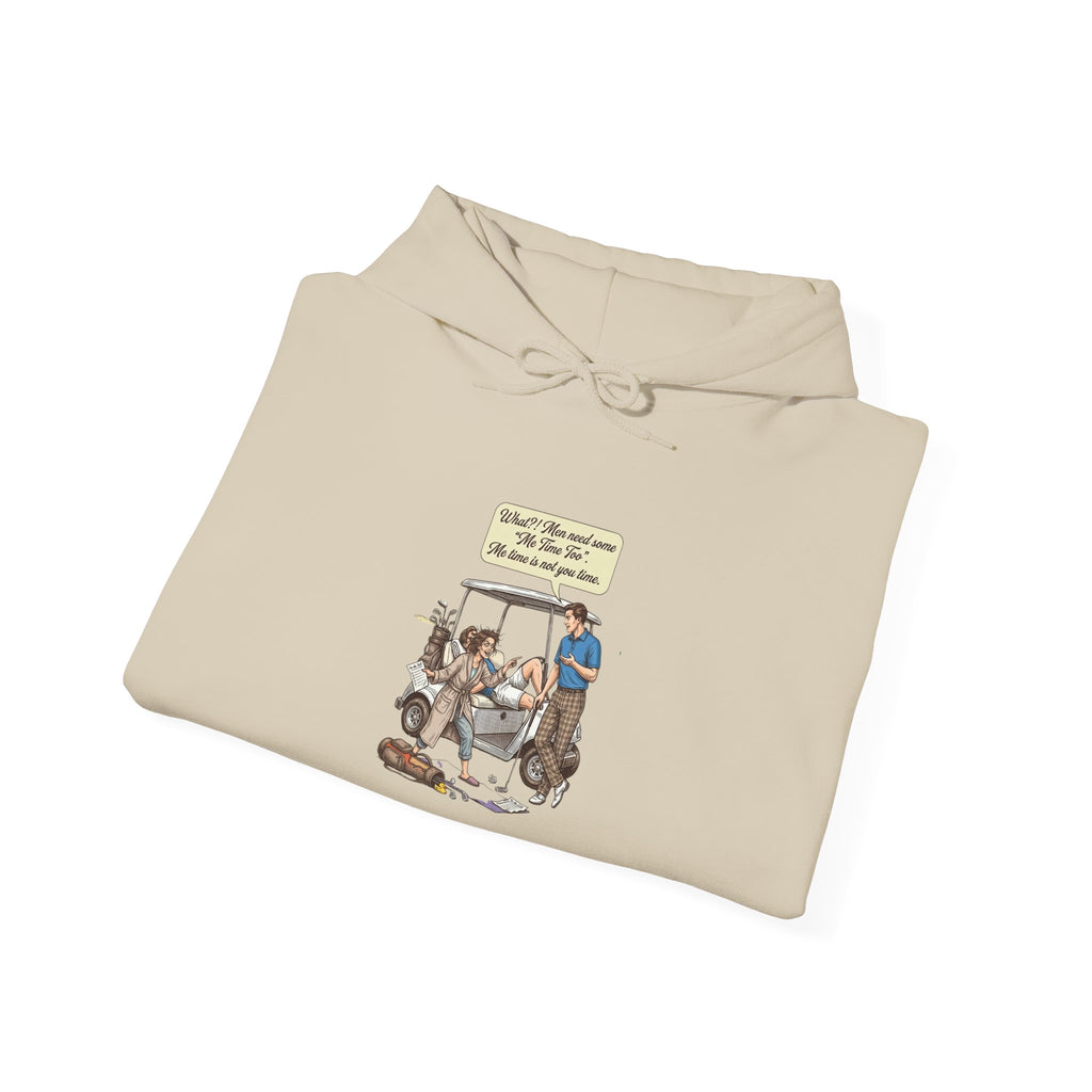 Men's me time humor hoodie