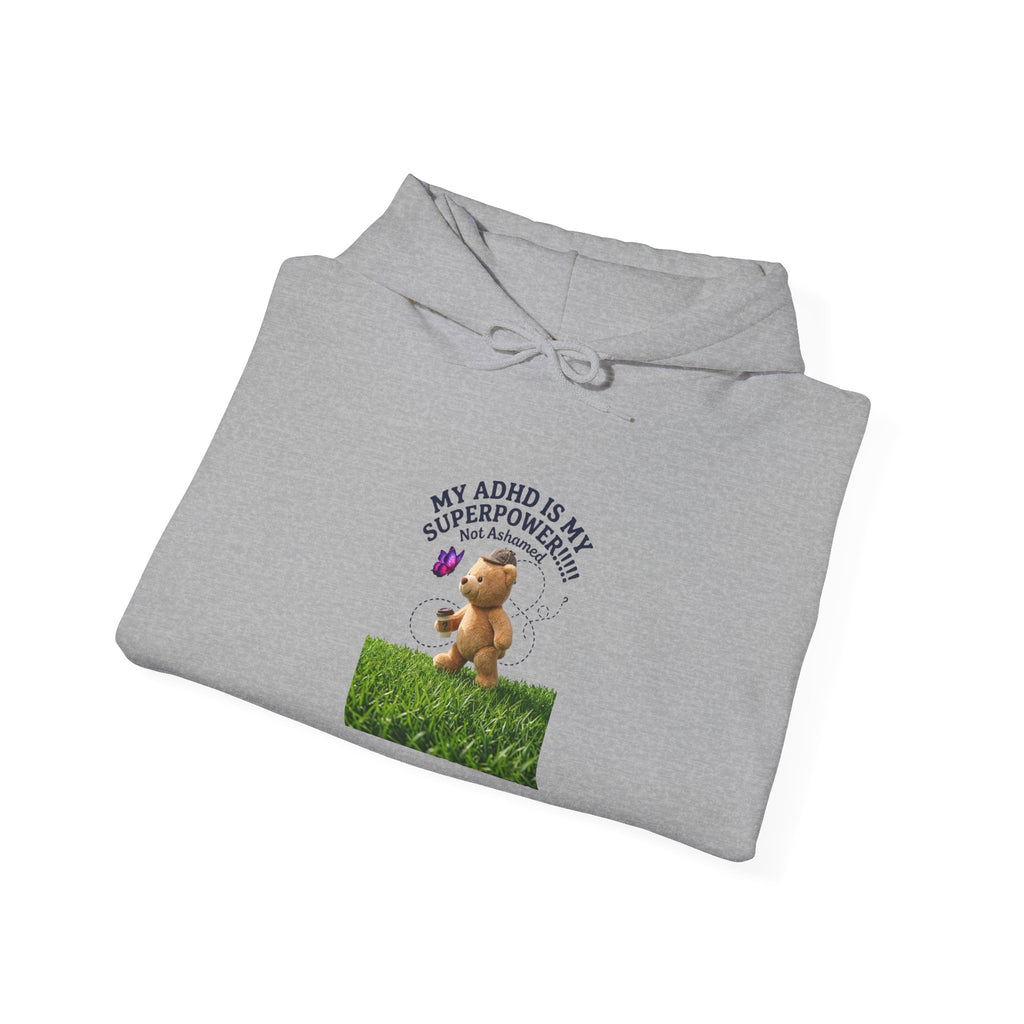 Dilly Dally Puppy Procrastination Hoodie | Retro cartoon, handwritten slogan