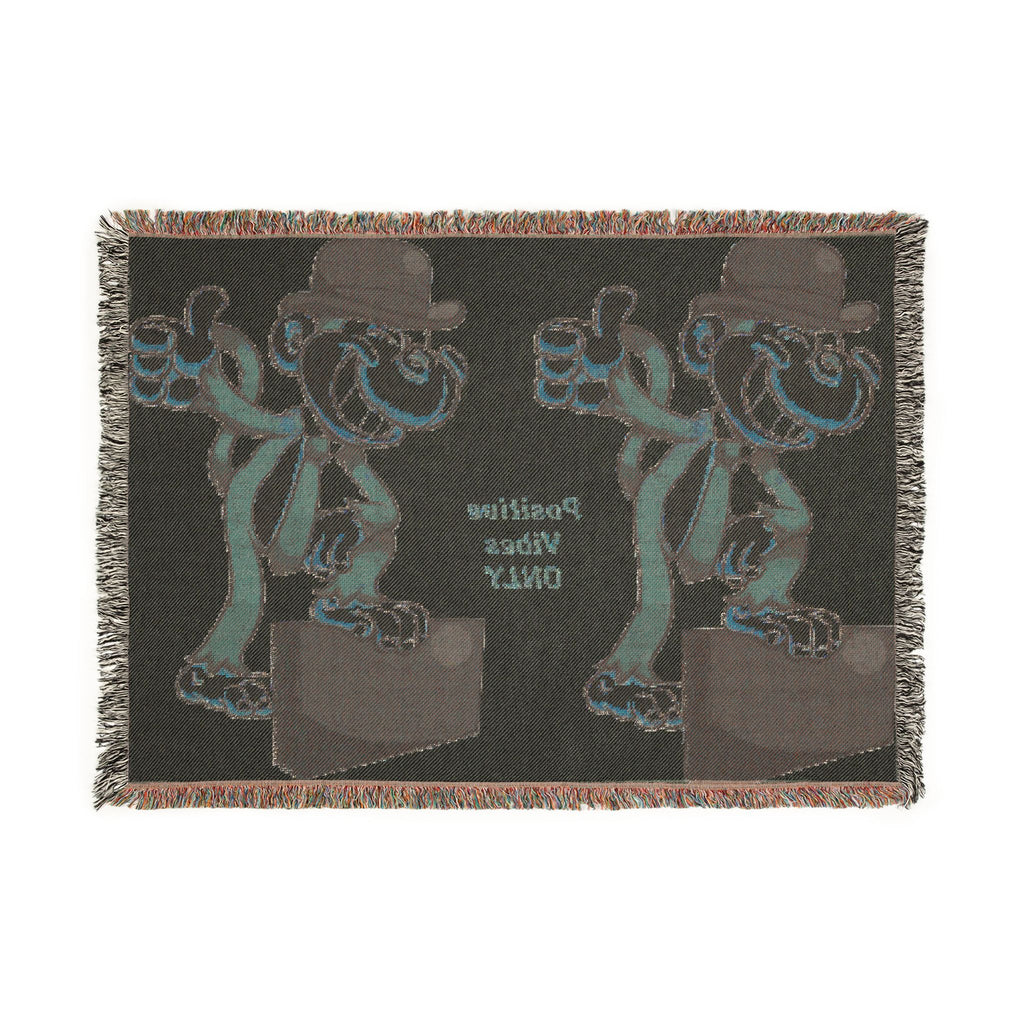 Heart Woven Blanket — Cozy Decorative Throw for Valentine’s Day & Home