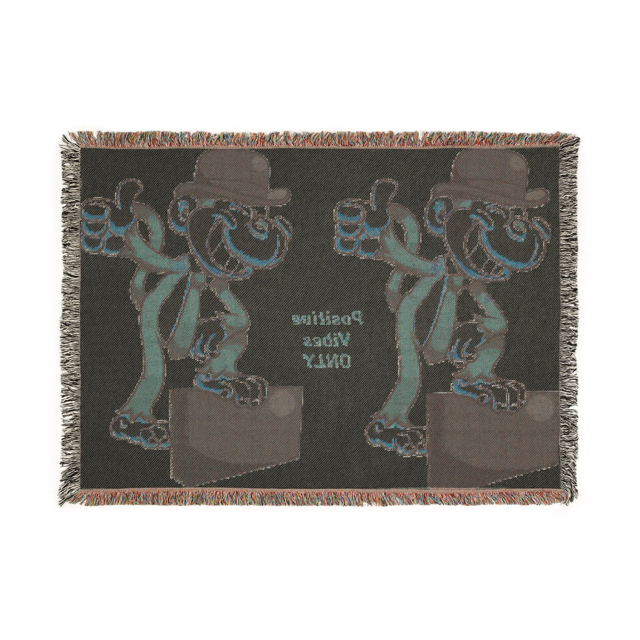 Heart Woven Blanket — Cozy Decorative Throw for Valentine’s Day & Home