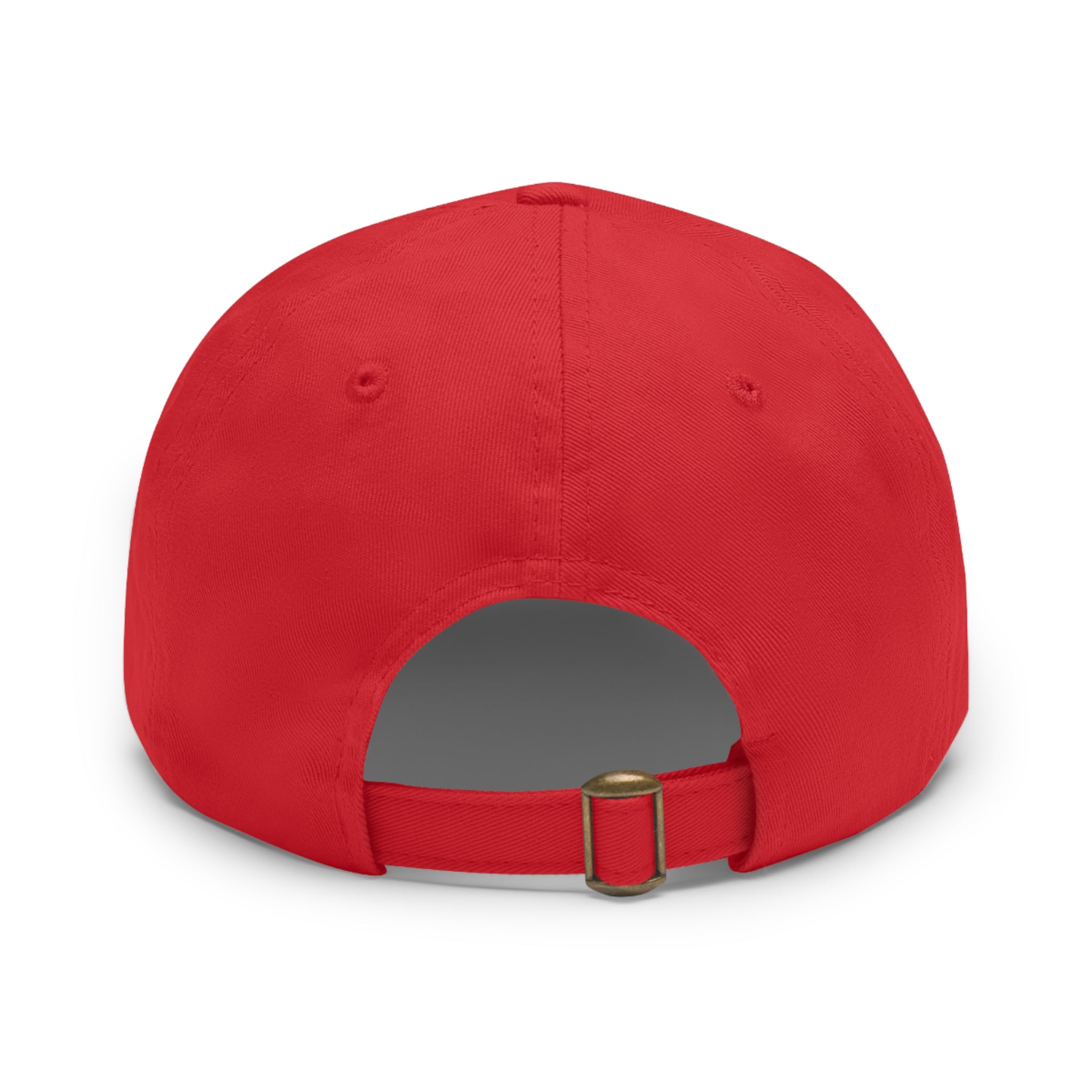 Dad Hat — 'Glazing in the Sun' Leather Patch Baseball Cap