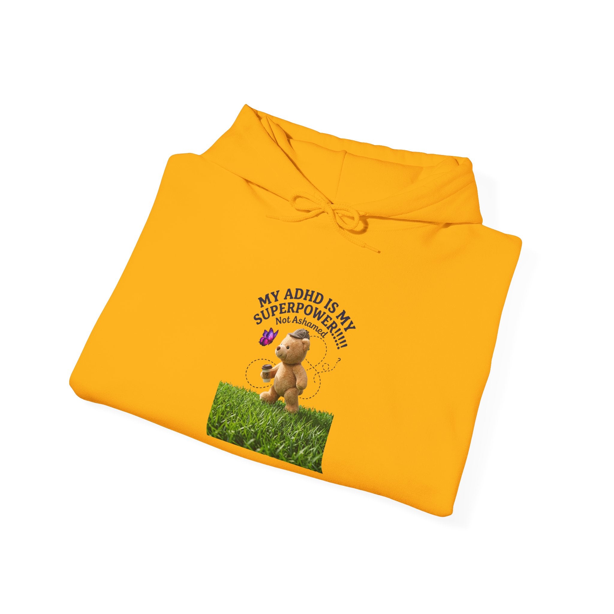 Dilly Dally Puppy Procrastination Hoodie | Retro cartoon, handwritten slogan