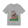 Kawaii Retro Cooking Manga Graphic Tee | Japanese Streetwear, Cherry Blossom Motif